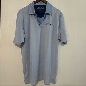 Pebble Beach Men's Light Blue Polo Shirt